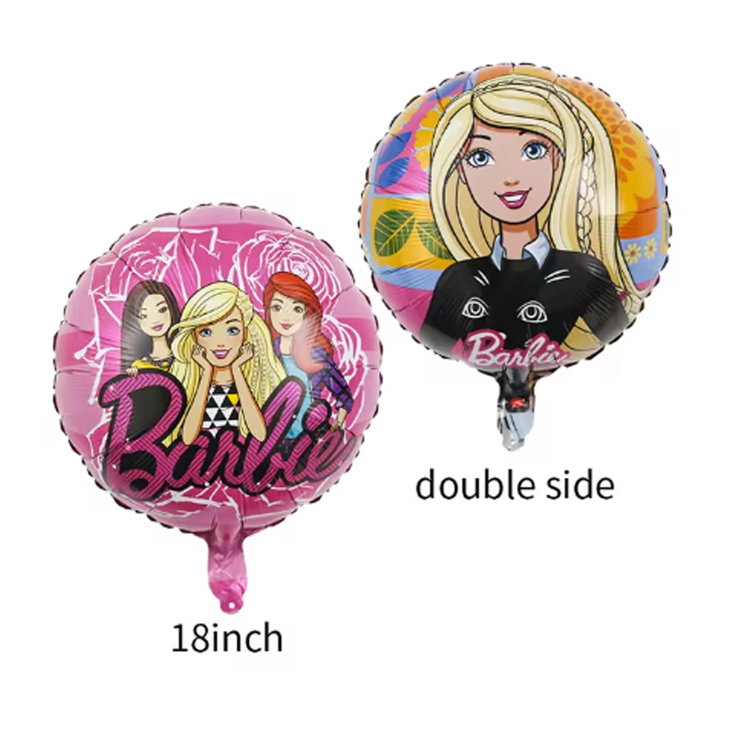 Barbie Theme Foil Balloons