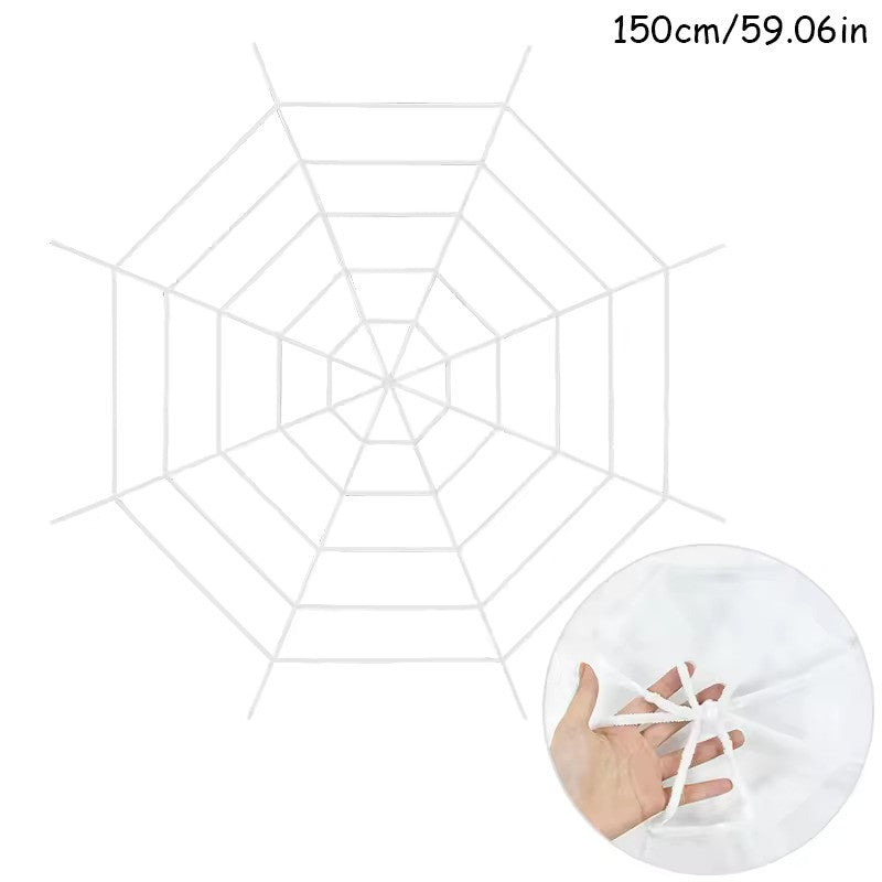 150cm White Spider Web
