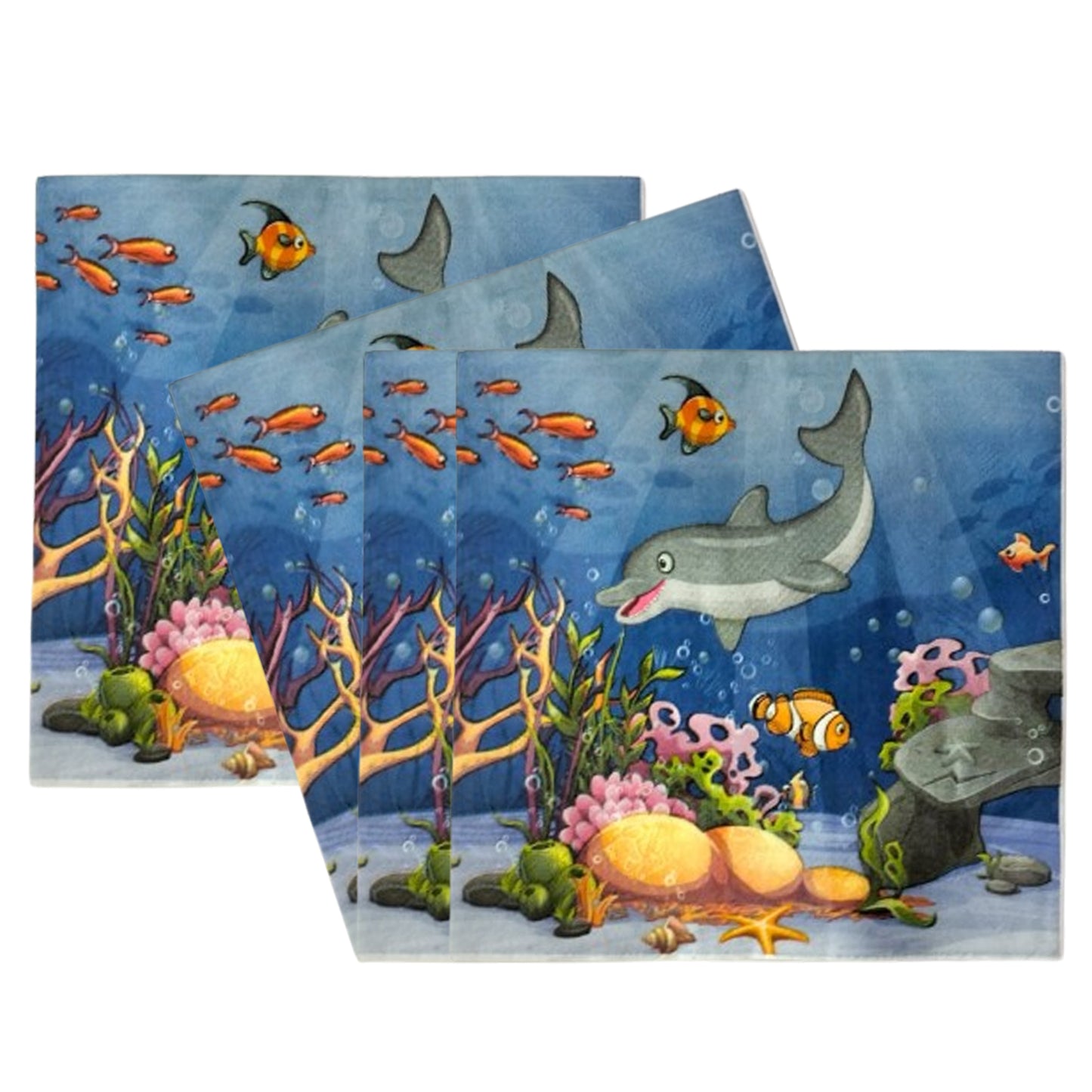 Under The Sea Paper Napkins