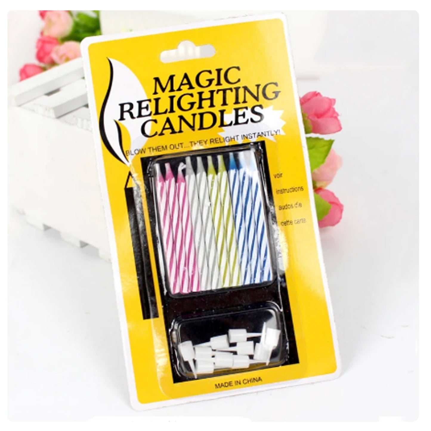 Magic Relighting Prank Candles