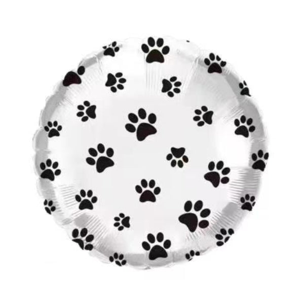 Paw Print Foil Balloon