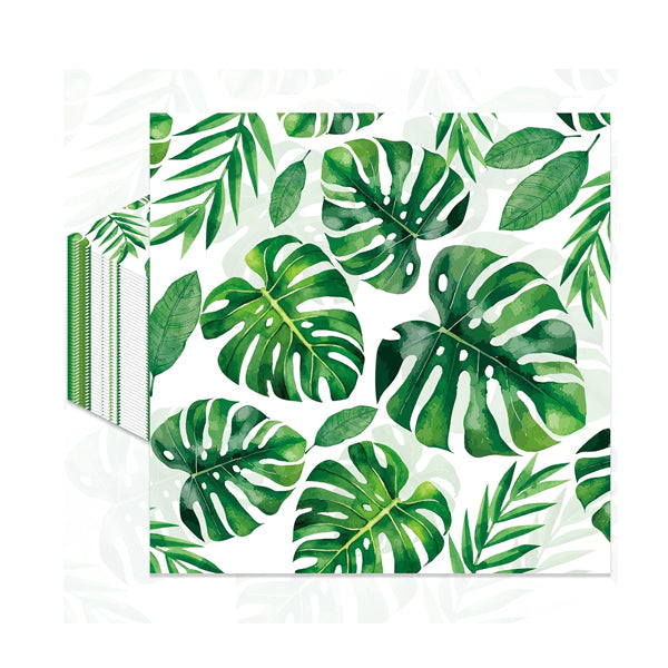 Tropical Leaf Monstera Paper Napkins