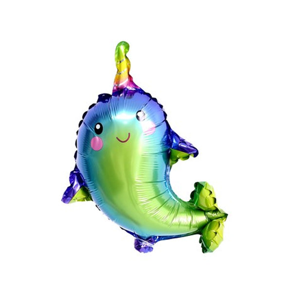 Mini Nahwal Foil Balloon