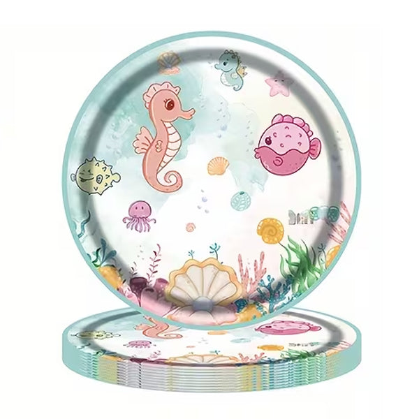 Sea Animal Paper Plates
