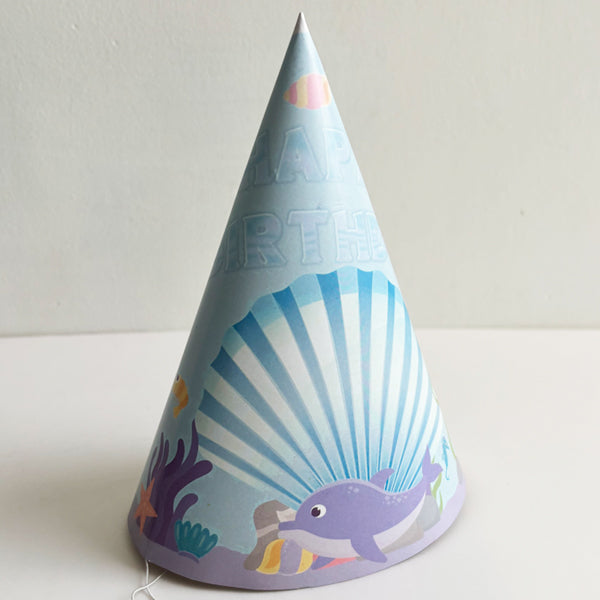 Under The Sea Party Hat (Shell)