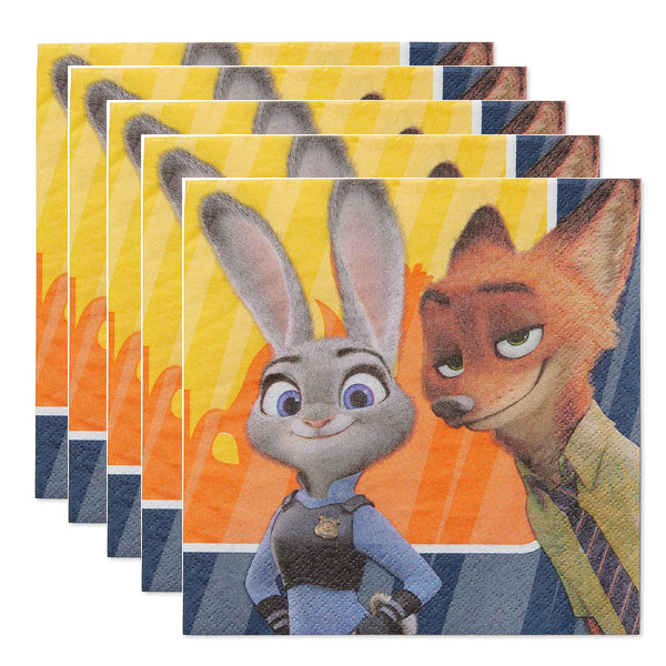 Zootopia Paper Napkins