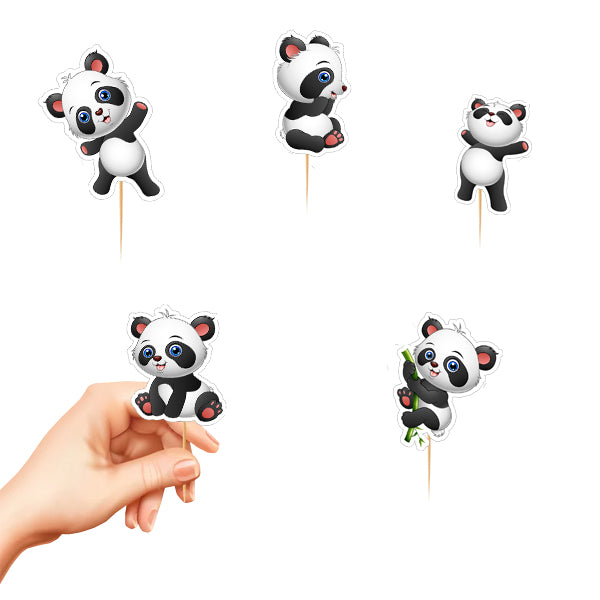 Panda Cupcake Toppers