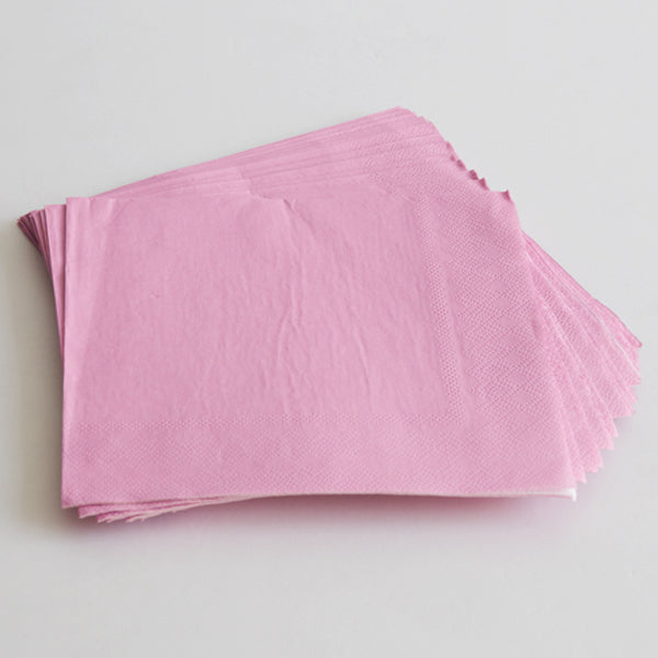 Pink Paper Napkins