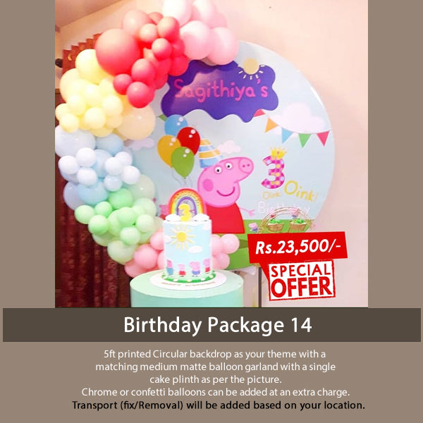 Birthday Package 14