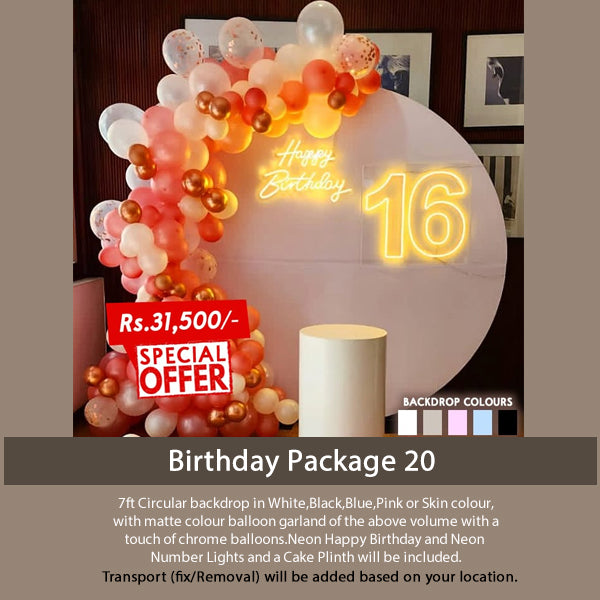 Birthday Package 20
