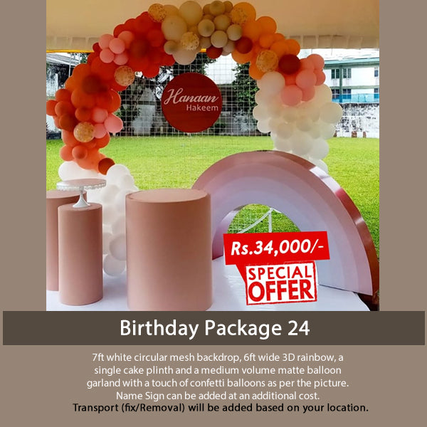 Birthday Package 24