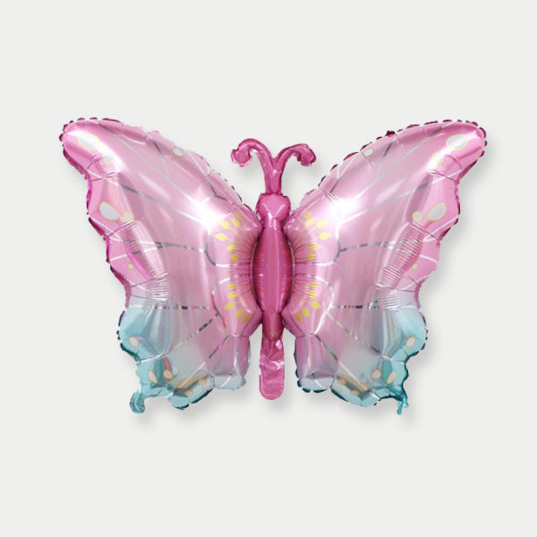 Pink Butterfly Foil Balloon