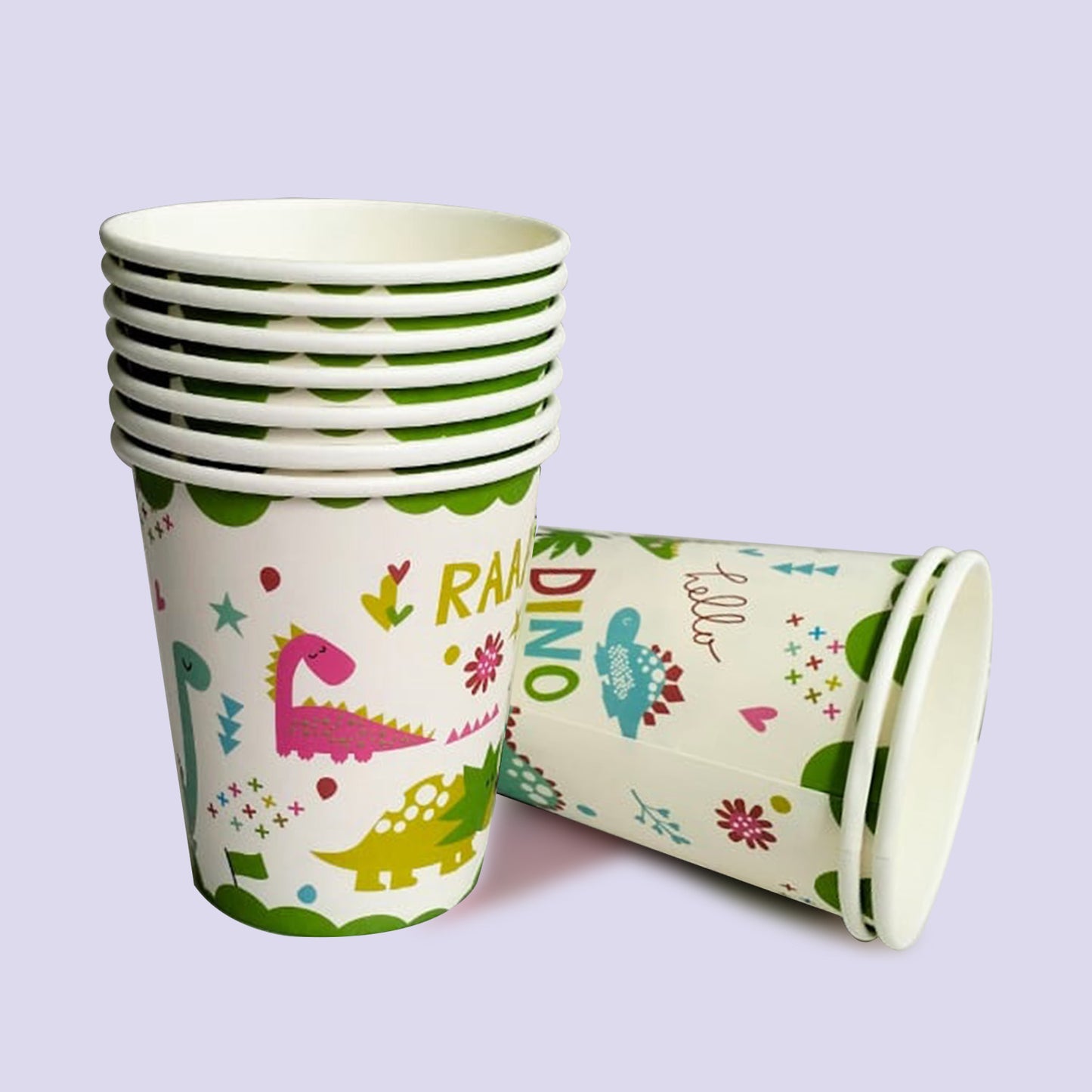 Baby Dino Paper Cups