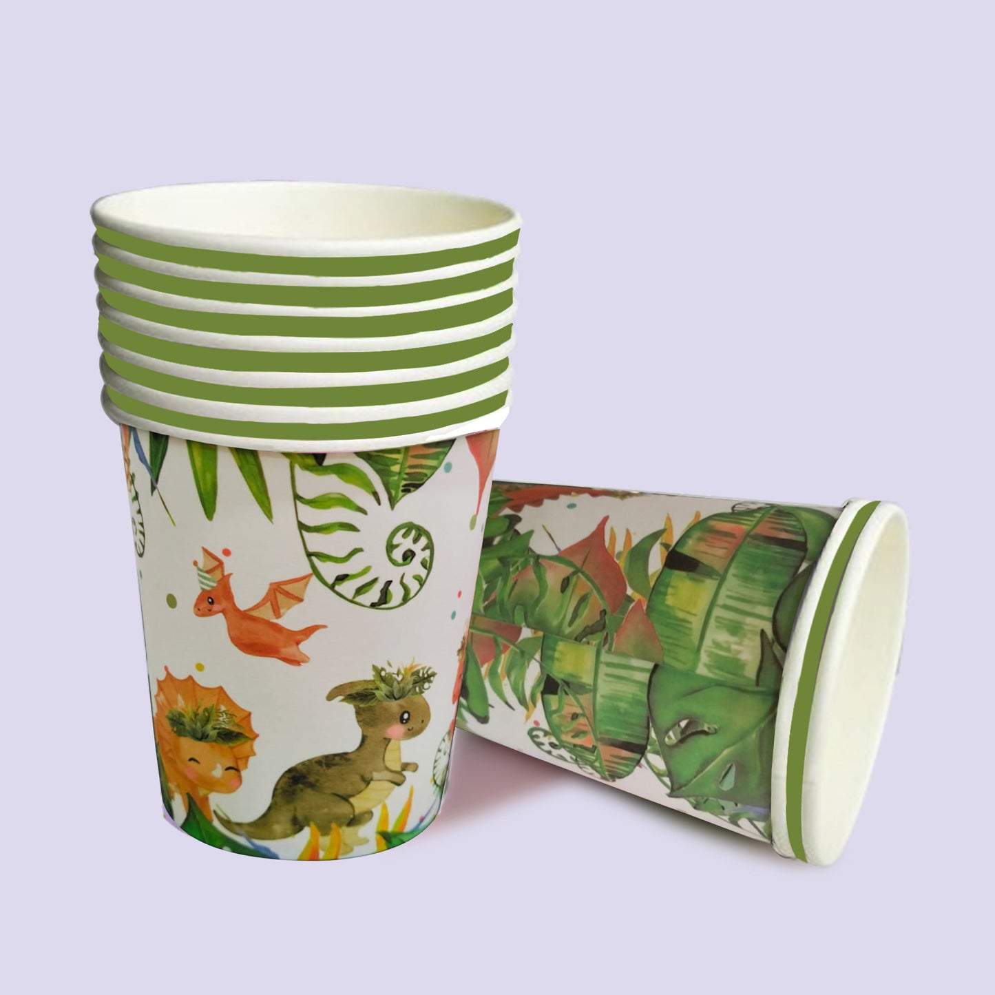 Dino Paper Cups