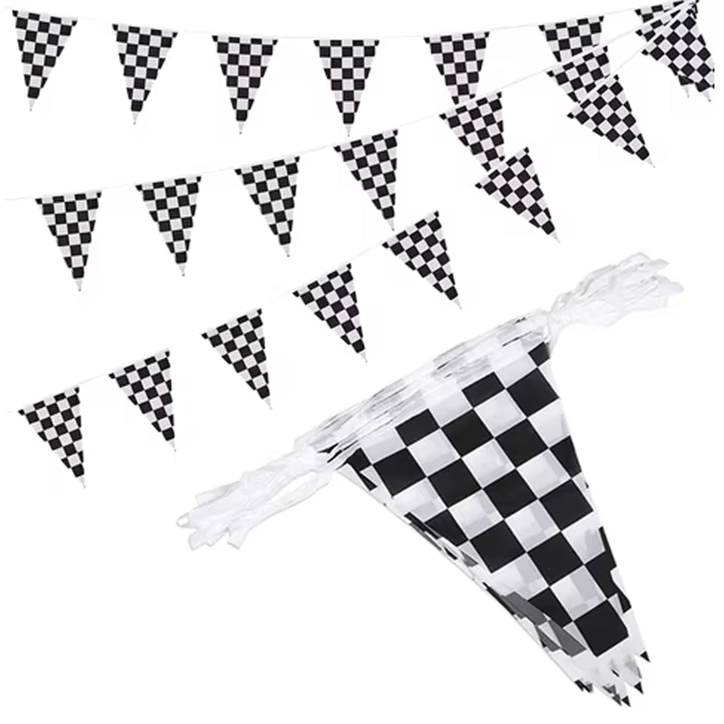 Chequered (Checkered) Flag Bunting