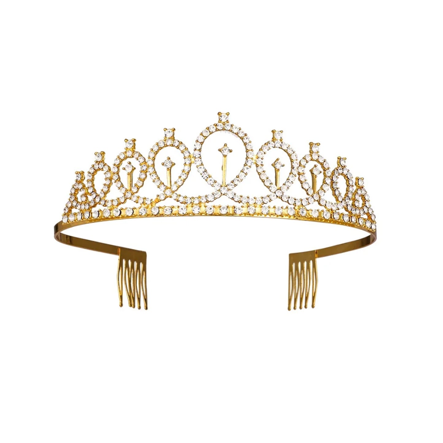 Gold Metal Tiara G19