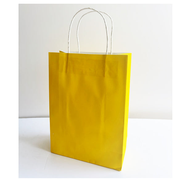 Yellow Kraft Paper Bag Medium