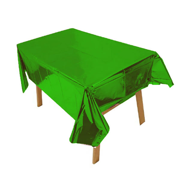 Green Foil Metallic Tablecover
