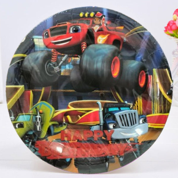 Blaze & The Monster Machines Paper Plates