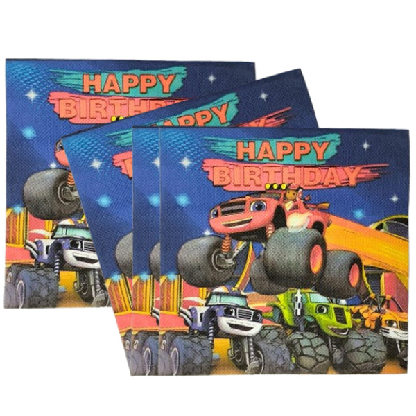 Blaze & The Monster Machines Paper Napkins