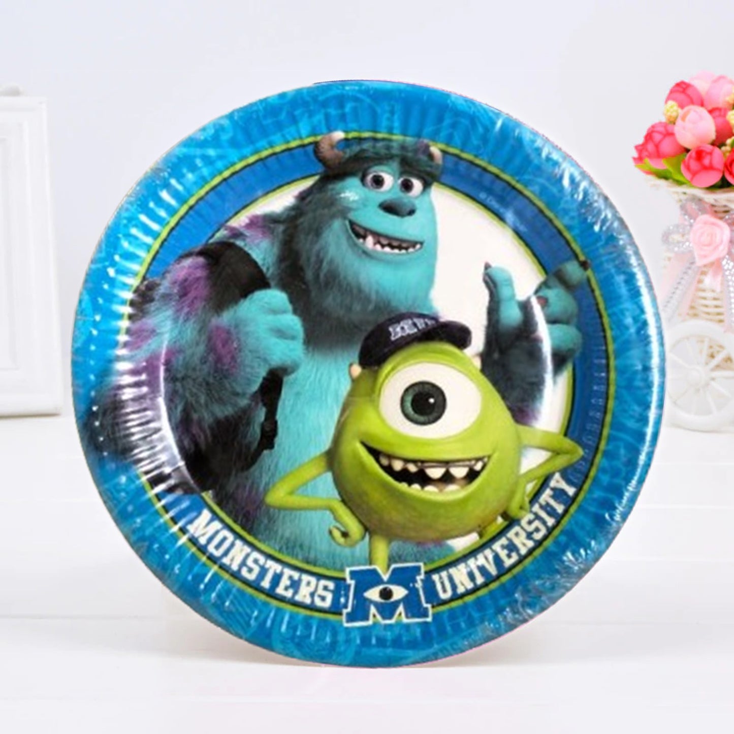 Monsters University Paper Plates