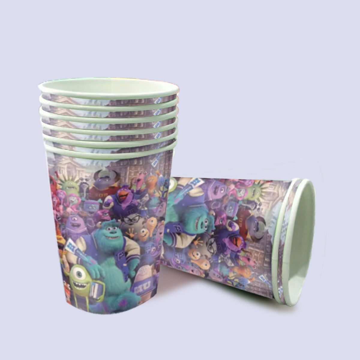 Monsters University Paper Cups