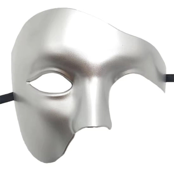 Phantom of the Opera Mask Silver