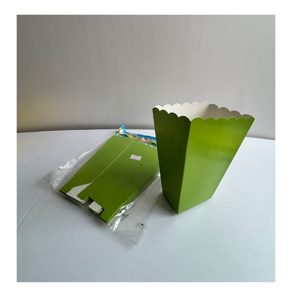 Light Green Popcorn Boxes