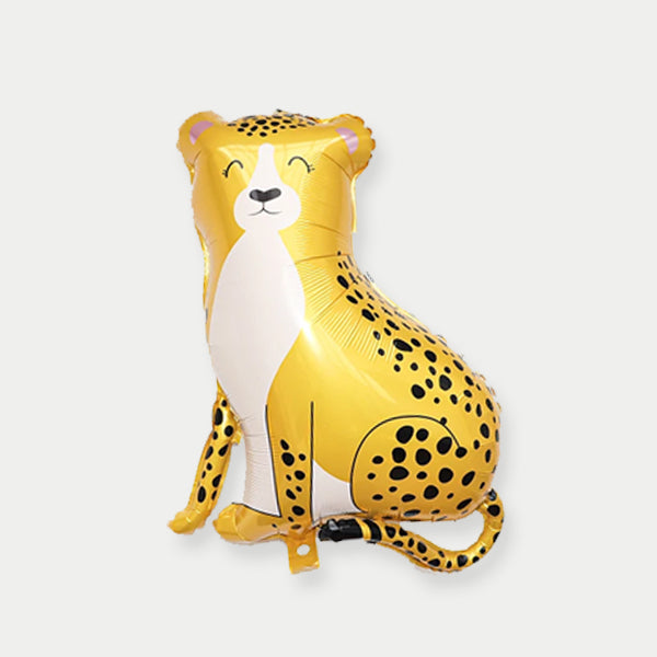 Standing Leopard Foil Balloon