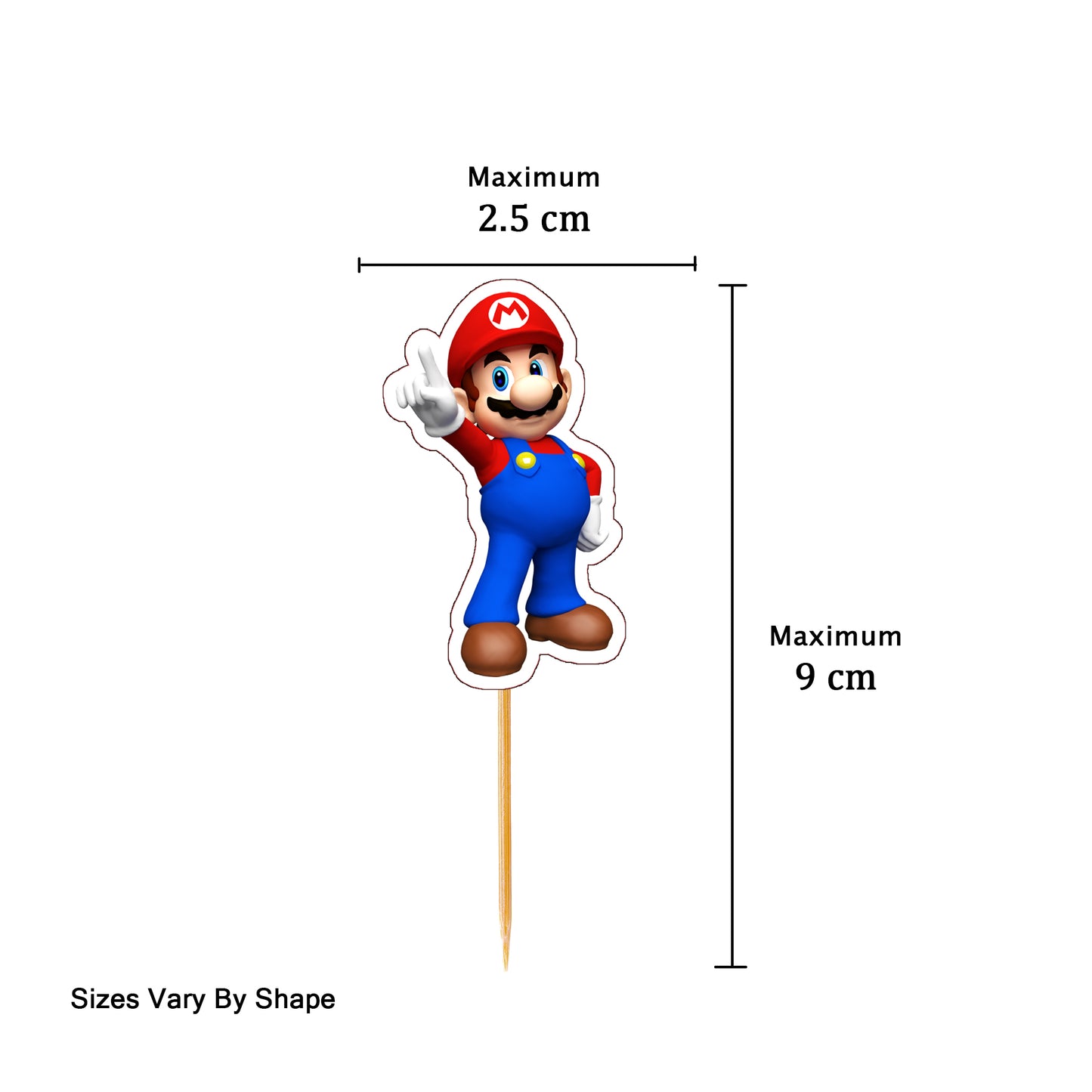 Super Mario Cupcake Toppers