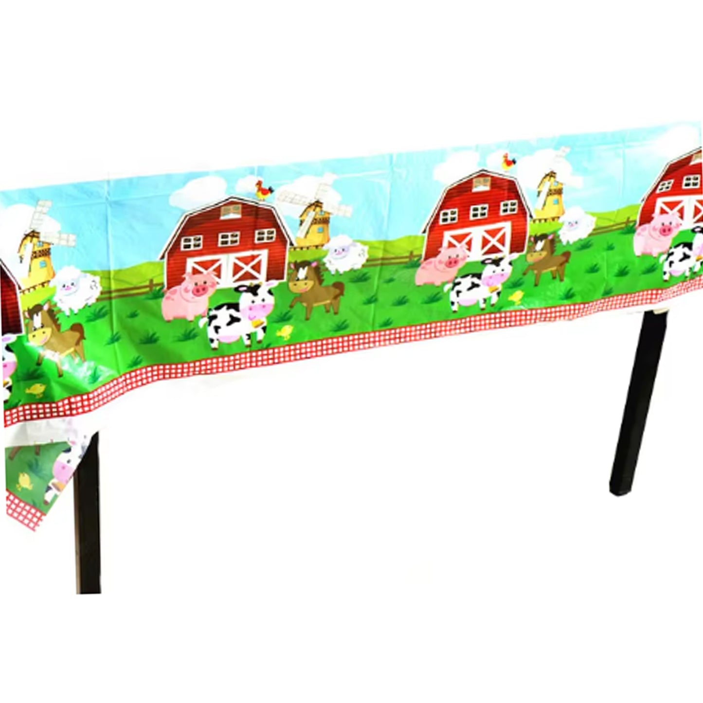 Farm Table Cover (Barn Yard)