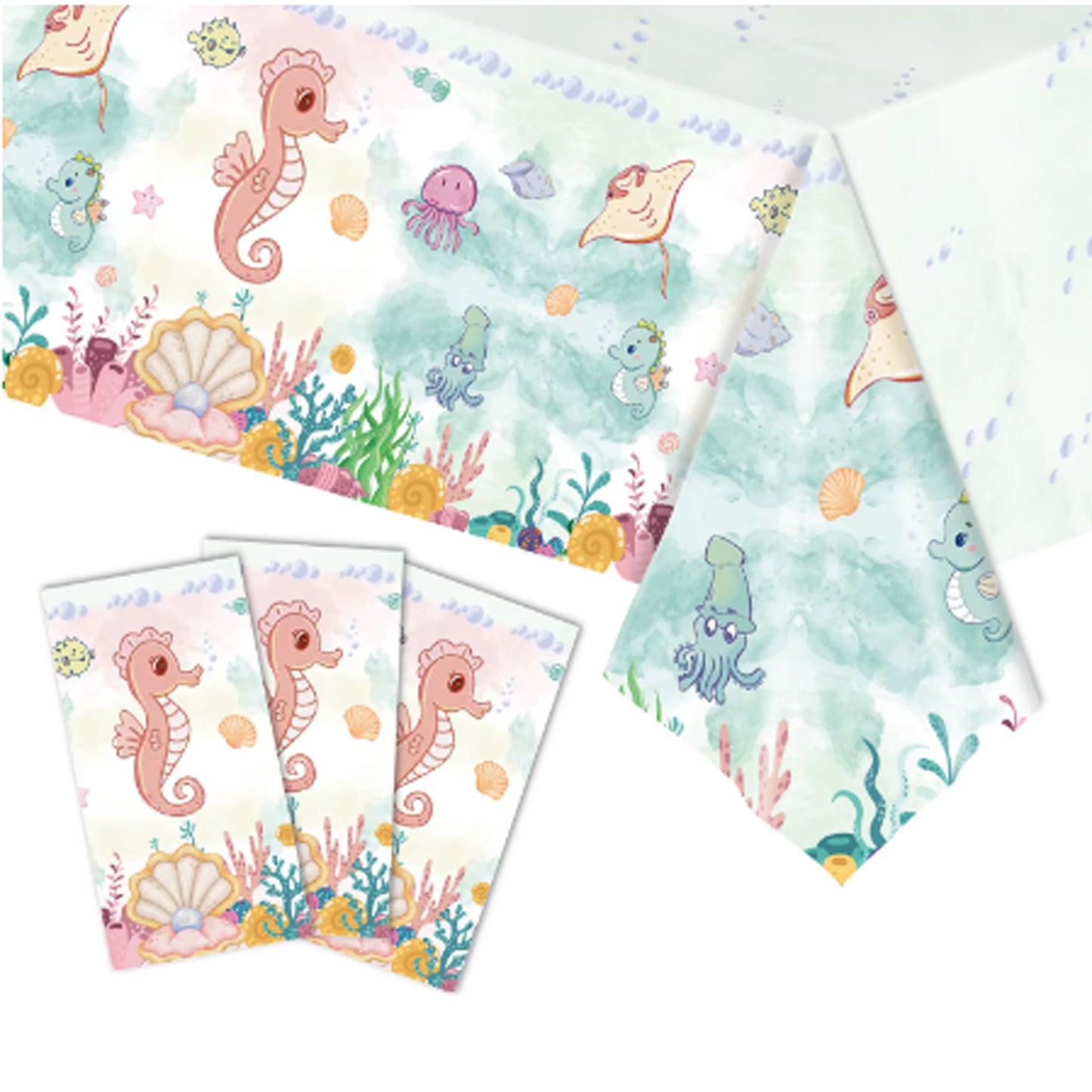 Sea Animal Table Cover