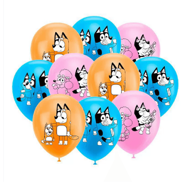 Bluey Printed Latex Balloons