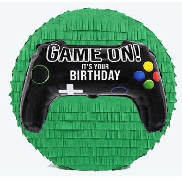Game On Round Pinata
