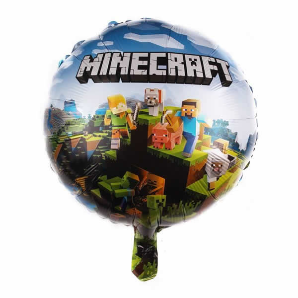 Minecraft Foil Balloon
