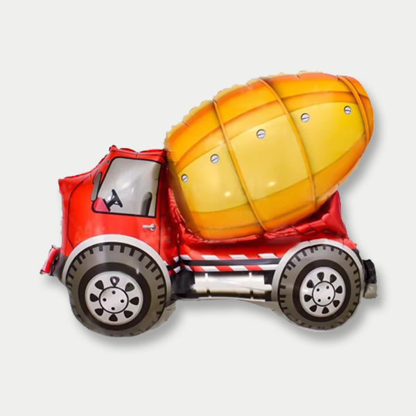 Cement Truck Foil Balloon