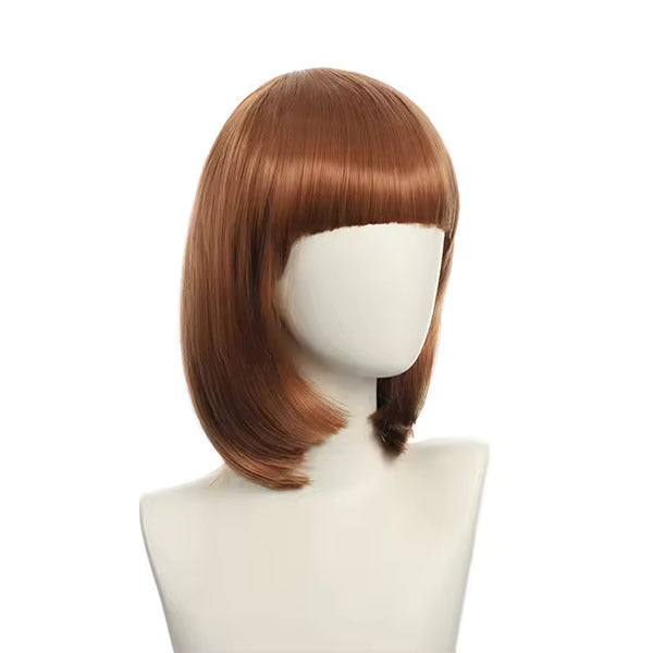 Brown Short Straight Hair Wig