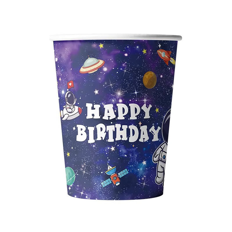 Astronaut Paper Cups