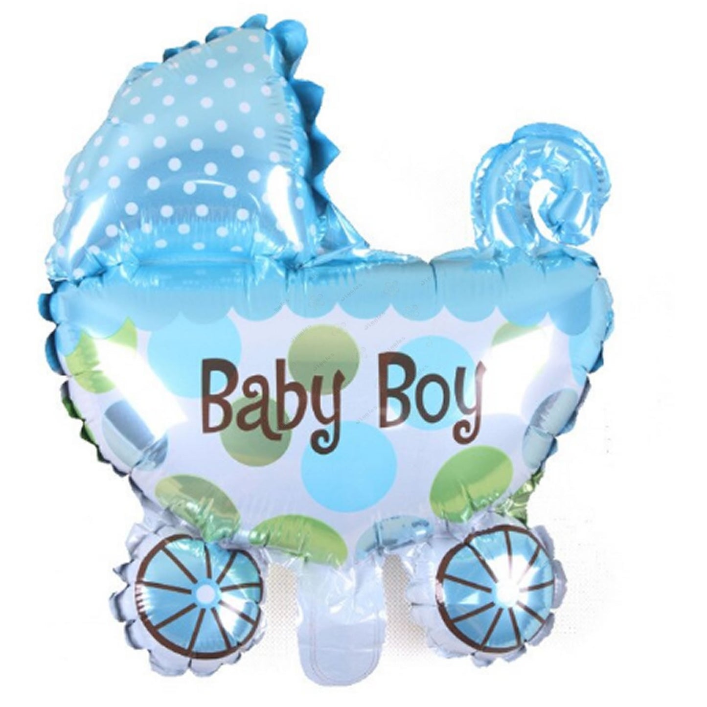Baby Stroller Foil Balloon Blue/ Pink
