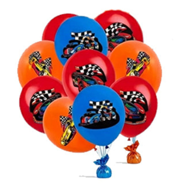 Hot Wheels Latex Balloons