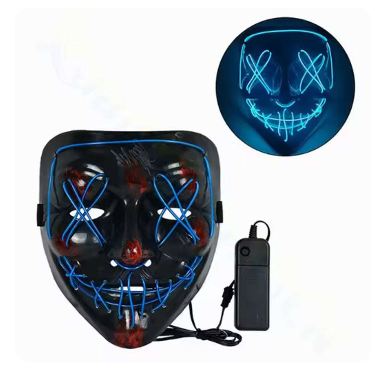 LED Purge Mask Blue