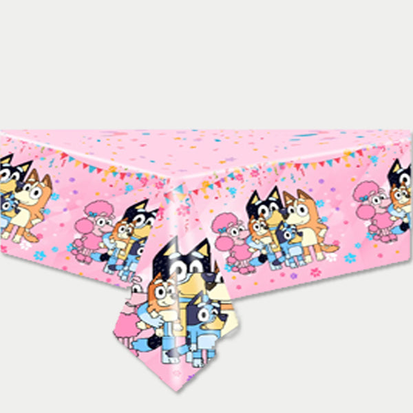 Bluey Pink Table Cover