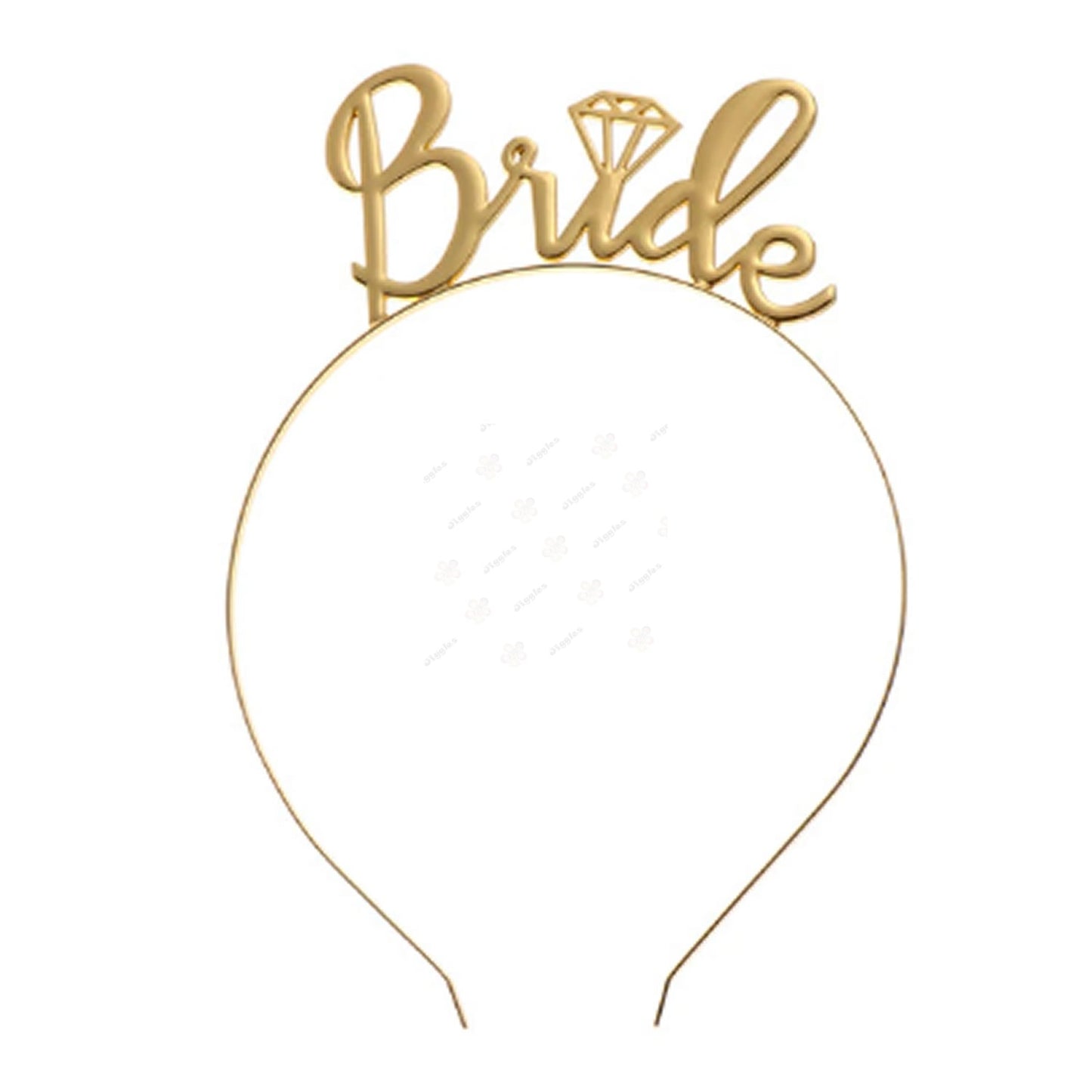 Bride Headband Gold