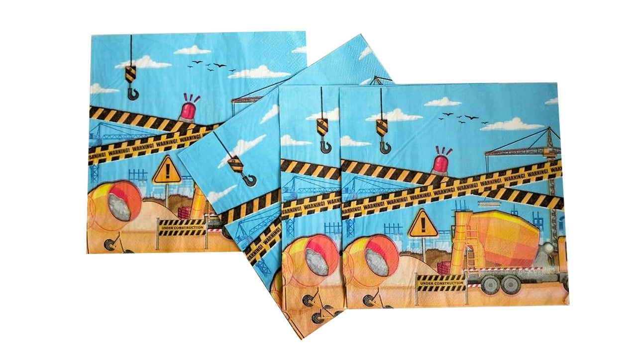 Construction Paper Napkins