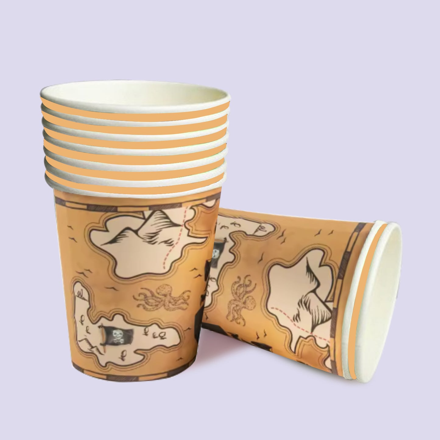 Pirate Paper Cups
