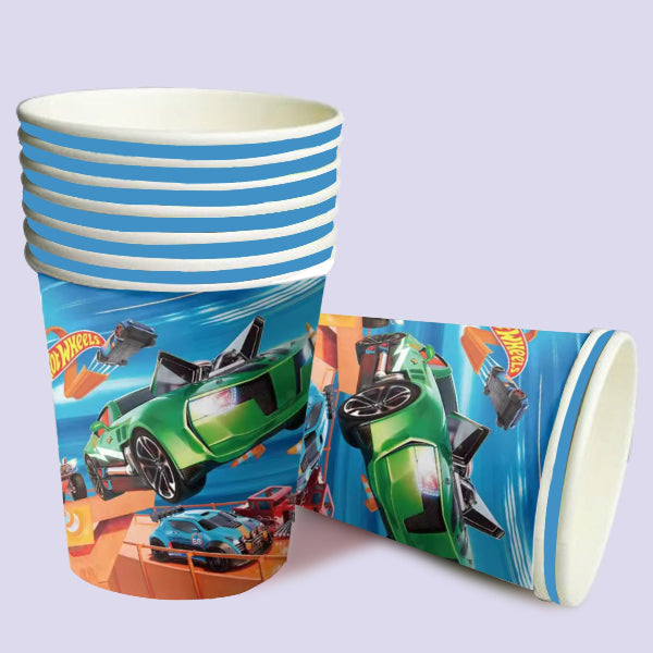 Hot Wheels Paper Cups