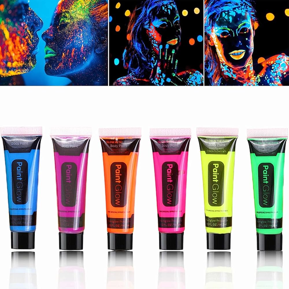 Glow in the Dark Face and Body Paint 25ml
