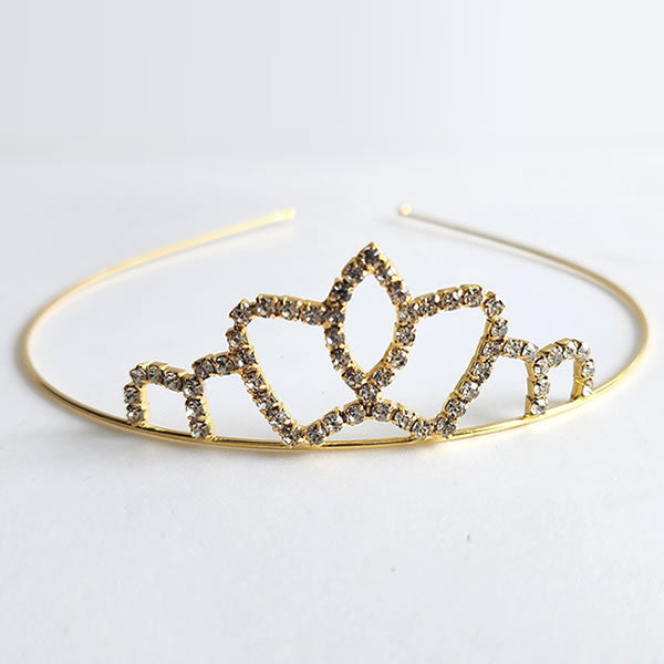 Gold Metal Tiara - G101