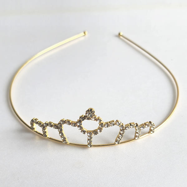 Gold Metal Tiara - G104