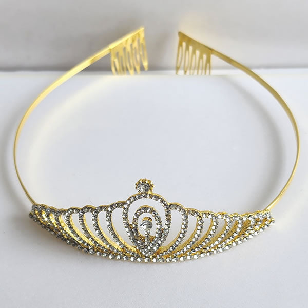 Gold Metal Tiara G8